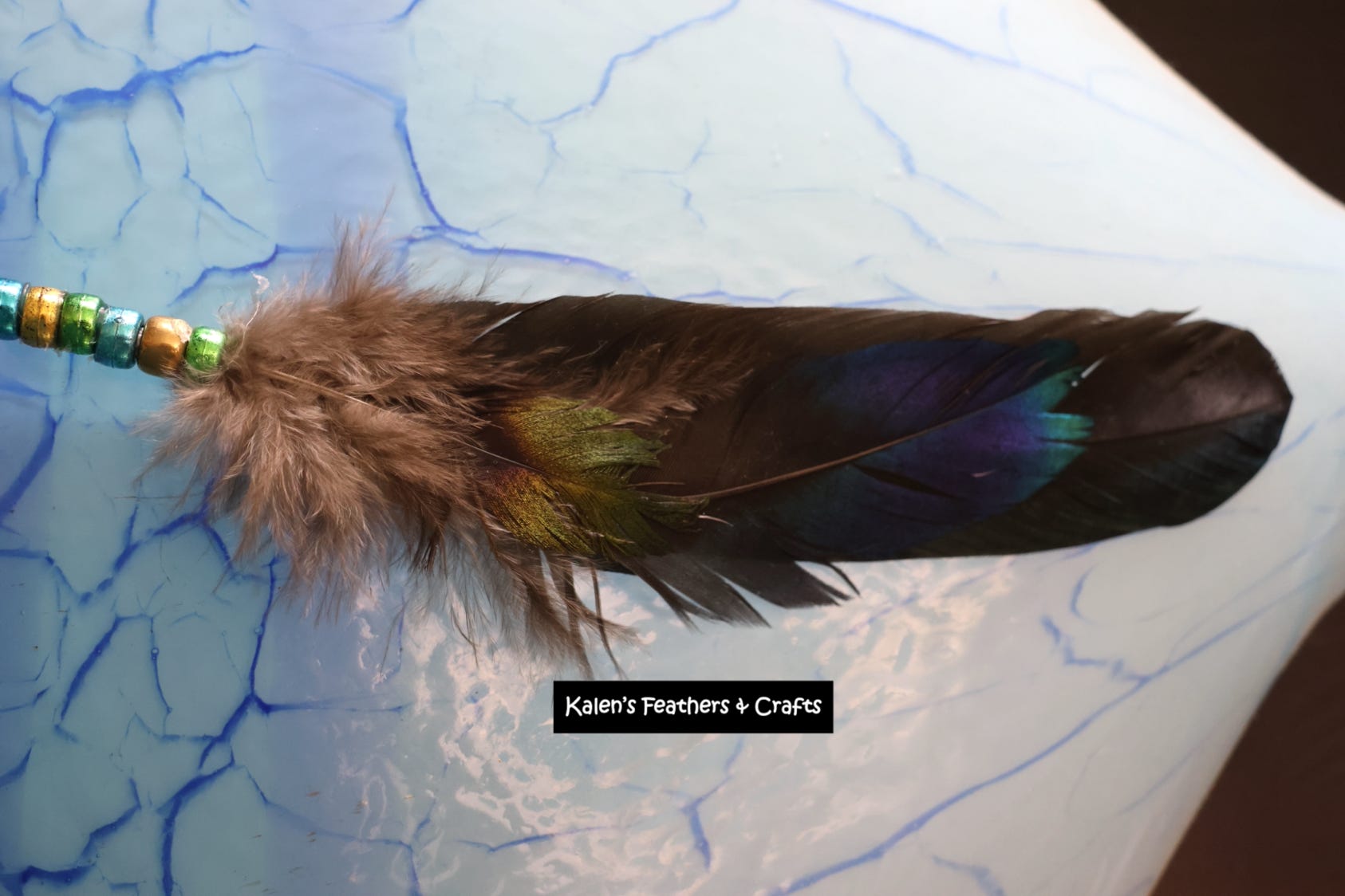 Kalen's Feathers & Crafts - Feather Wand